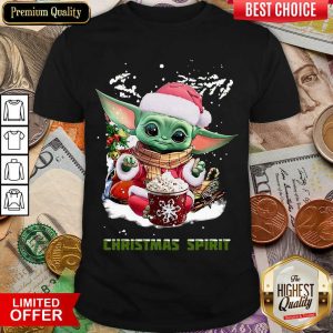 Funny Santa Baby Yoda Christmas Spirit Shirt