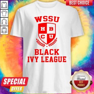 Wssu University Black Ivy League Shirt