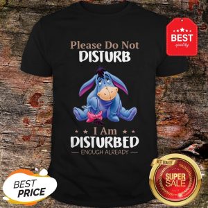 Nice Eeyore Please Do Not Disturb I Am Disturbed Enough Already Shirt