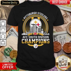 Cute Pittsburgh Steelers 2020 Afc South Division Champions Shirt
