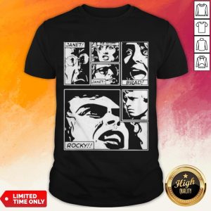 The Rocky Horror Picture Show Janet Dr. Scott Brad Rocky Shirt