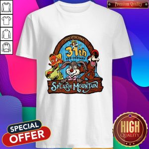 Perfect 31th Anniversary Splash Mountain Shirt