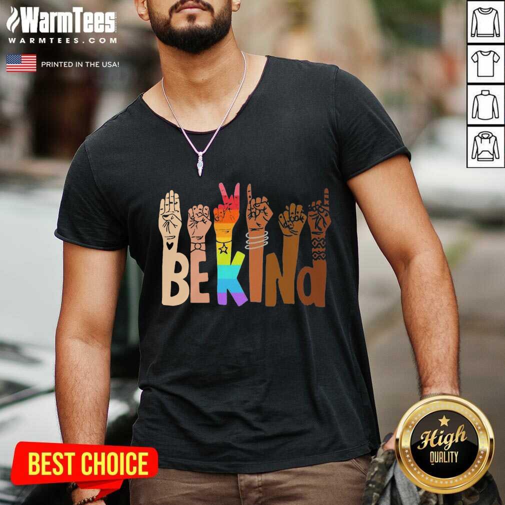 Good Be Kind Hands Lgbt Shirt