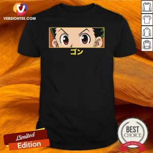 Great Limited Edition Hypland X Hunter X Hunter Gon Eye Shirt