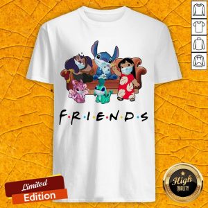 Cute Stitch Friends Face Mask Shirt