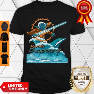 Cute Star Wars Yoda Miami Dolphins Degobons Shirt