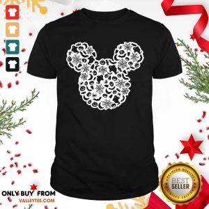 Wicked Mickey Mouse Halloween Ghost Pumpkin Shirt