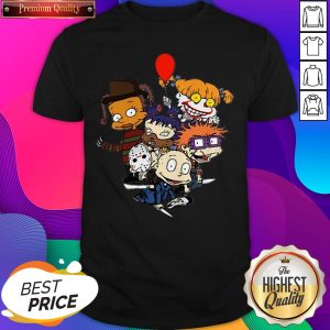 Rugrats Horror Characters Movies Halloween Shirt