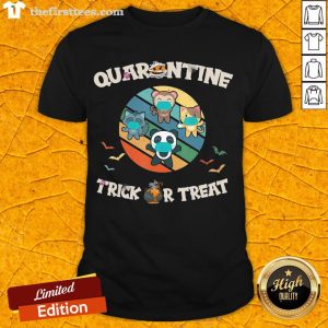 Premium Halloween Trick Or Treat Cute Panda Monkey Fox Cat Costume T-Shirt