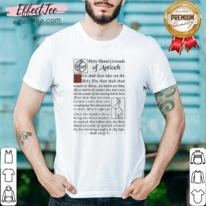 Holy Hand Grenade Of Antioch Shirt