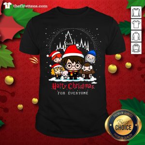 Lovely Harry Potter Characters Chibi Harry Christmas For Everyone Shirt