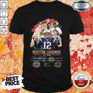 Original Boston Legends Est 1630 Signatures Shirt