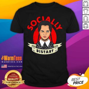 Awesome Socially Distant Girl Shirt