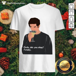 Premium Ross Geller Dude Are You Okay Totally Shirt