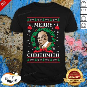 Pretty Mike Tyson Merry Chrithmith Ugly Christmas Shirt