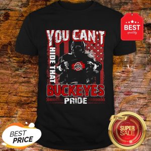 You Can’t Hide That Ohio State Buckeyes Pride American Flag Shirt