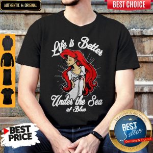 Awesome Ariel Los Angeles Dodgers Life Is Better Under The Sea Of Blue Shirt