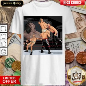 Nice Eddie And Richie Vs Legion Of Doom Art Print Shirt