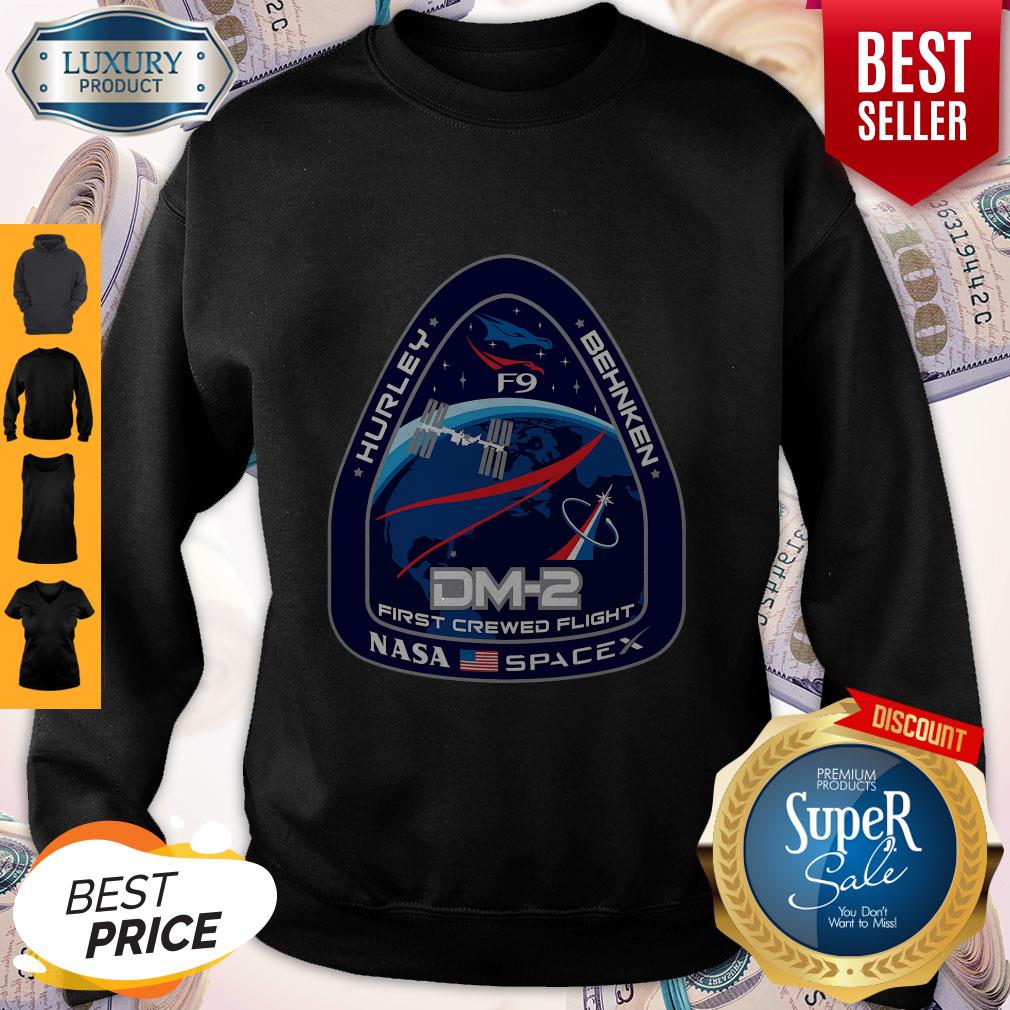 Top NASA SpaceX DM-2 First Crewed Flight Shirt