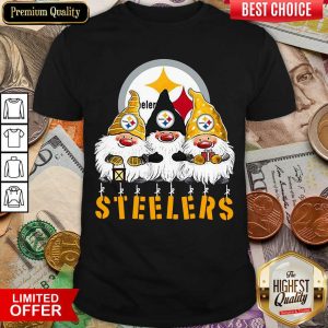 Hot Pittsburgh Steelers Gnomes Merry Christmas Shirt