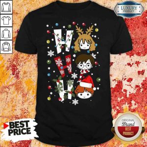 Perfect Harry Potter Ho Ho Ho Merry Christmas Shirt