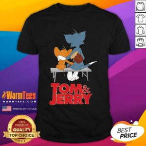Original Tom And Jerry Movie Parkbench Shirt