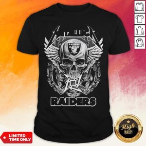 Good Skull Metallic Raiders Shirt