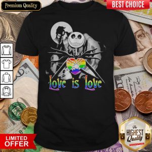 Jack Skellington Hug Heart Love In Love Nightmare Before Christmas Shirt