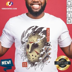 Scary Oni Jason Mask Halloween Shirt