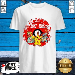 Top Pikachu Zombie Pokemon Don’t Open Dead Inside Halloween Shirt