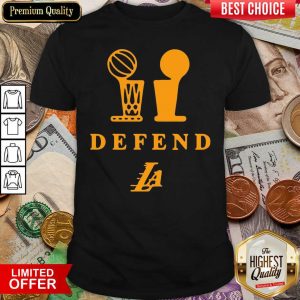 Hot Lebron Lakers Trophy Defend Shirt