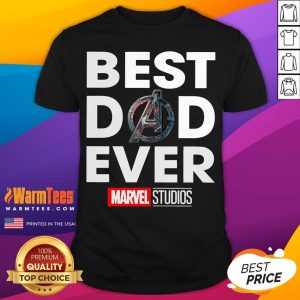 Funny Best Dad Ever Marvel Studios Shirt
