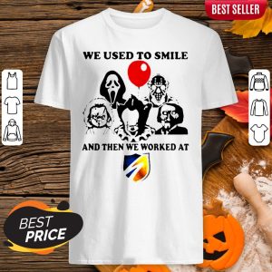 Horror Characters We Used To Smile And Then We Worked At The Swift Halloween Shirt