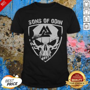 Nice Skull Sons Of Odin Shirt