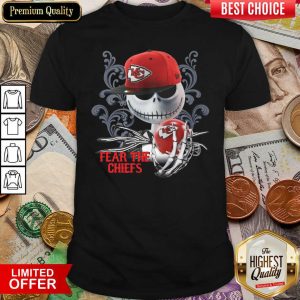 Hot Jack Skellington Fear The Kansas City Chiefs Shirt