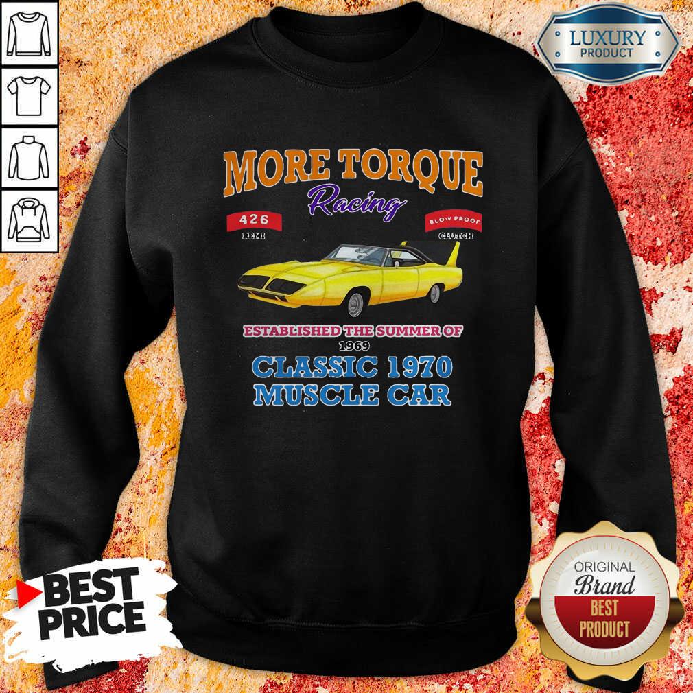 Awesome Classic Muscle Car Torque Garage Hot Rod Shirt