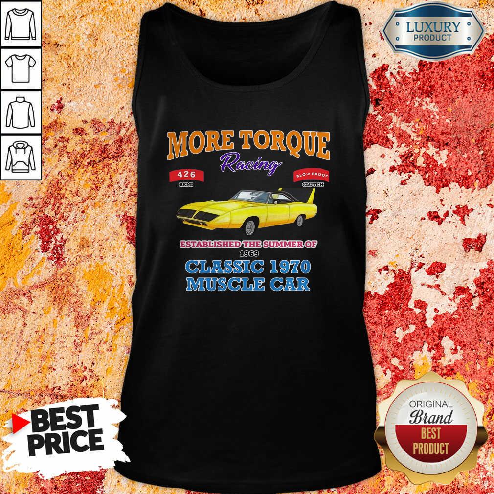 Awesome Classic Muscle Car Torque Garage Hot Rod Shirt