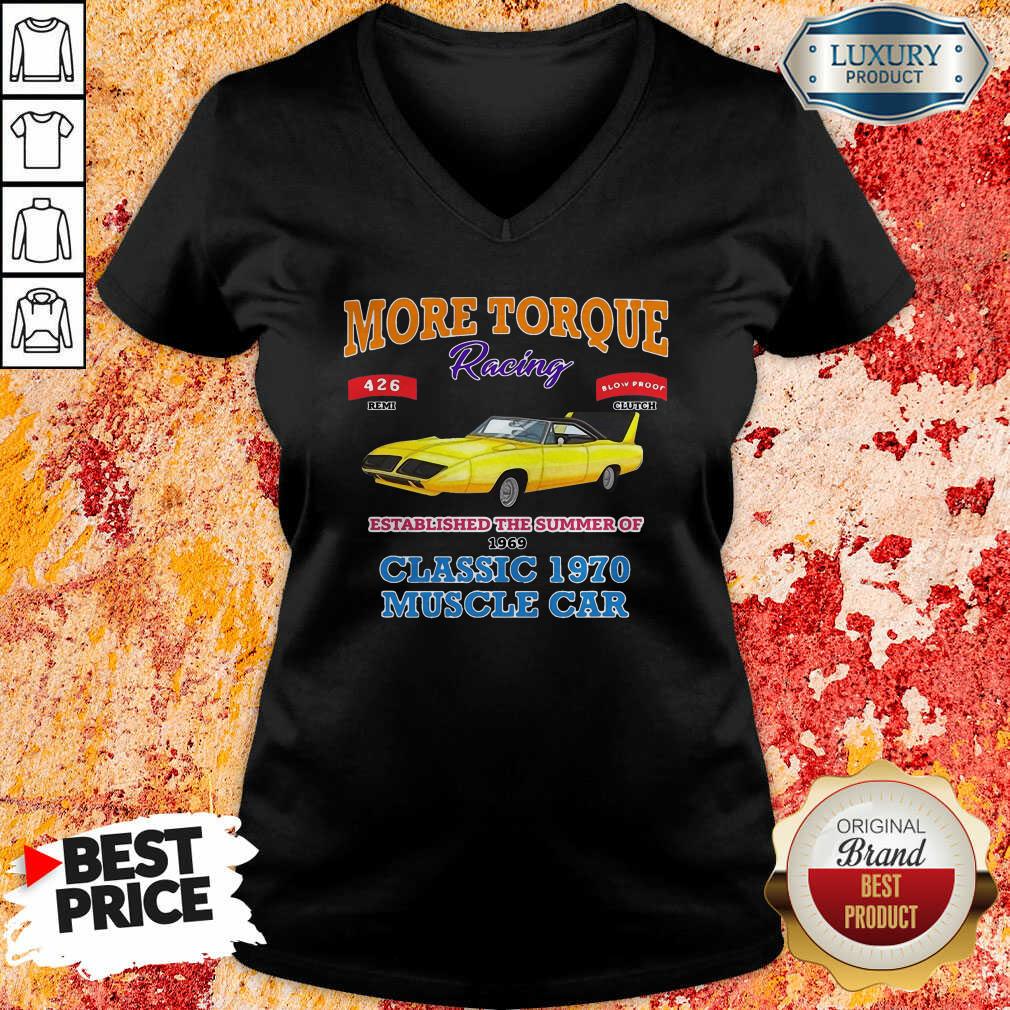 Awesome Classic Muscle Car Torque Garage Hot Rod Shirt