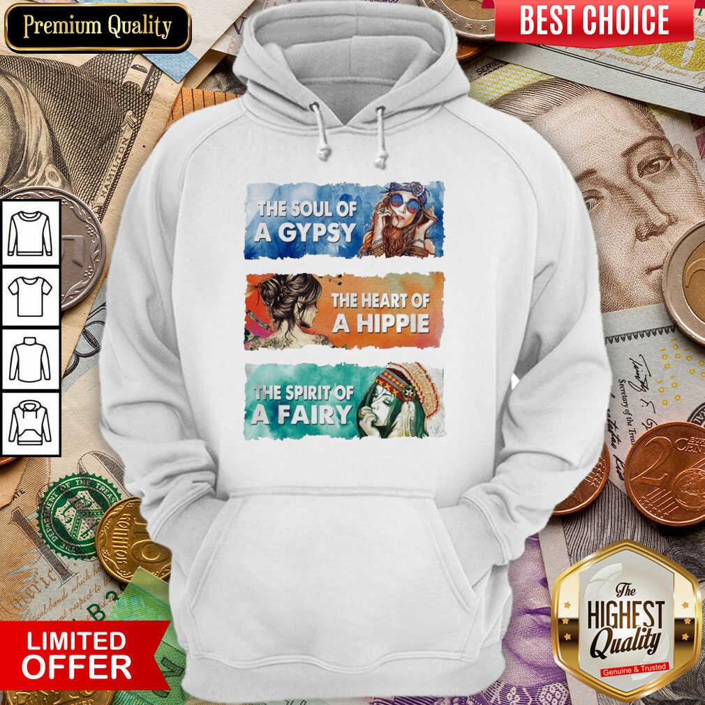 Awesome The Soul Gypsy Heart Hippie The Spirit Fairy 2 Shirt