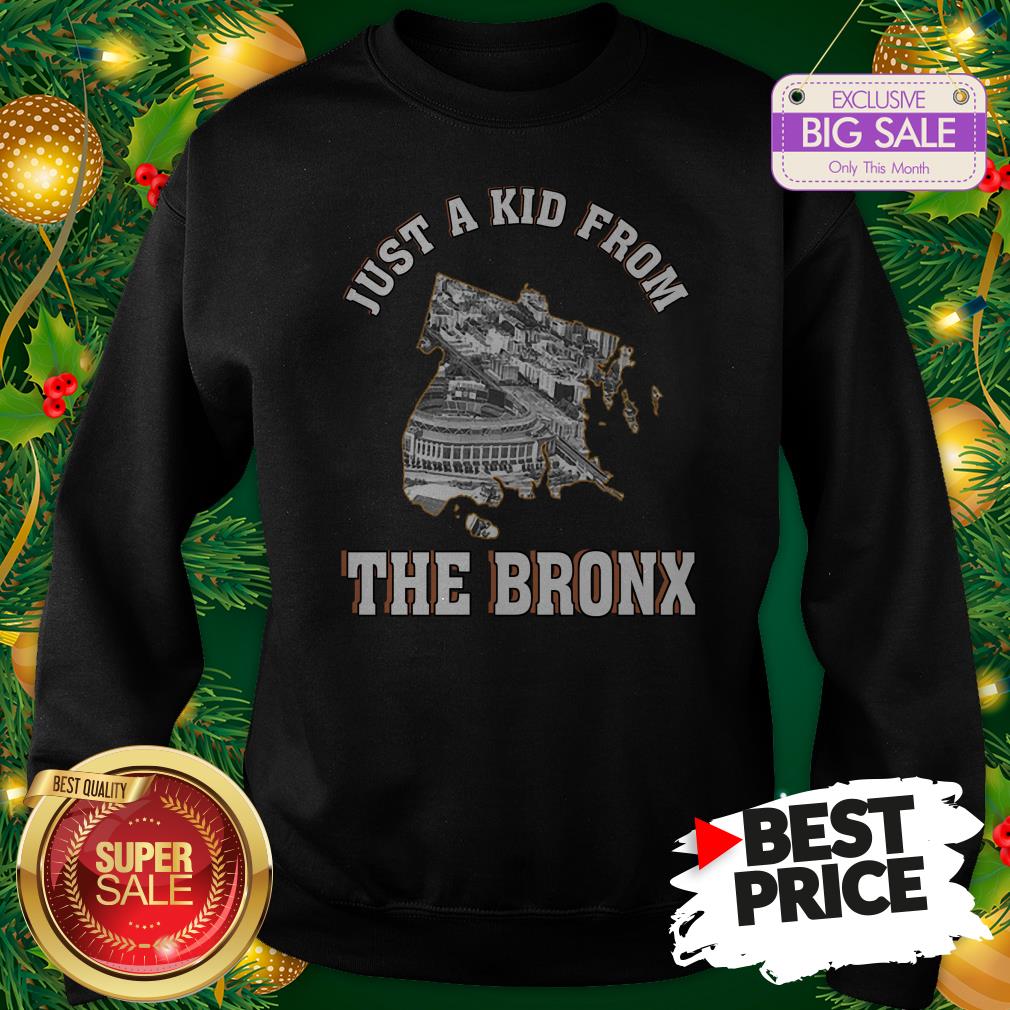 Beautiful Just A Kid From The Bronx New York Shirt