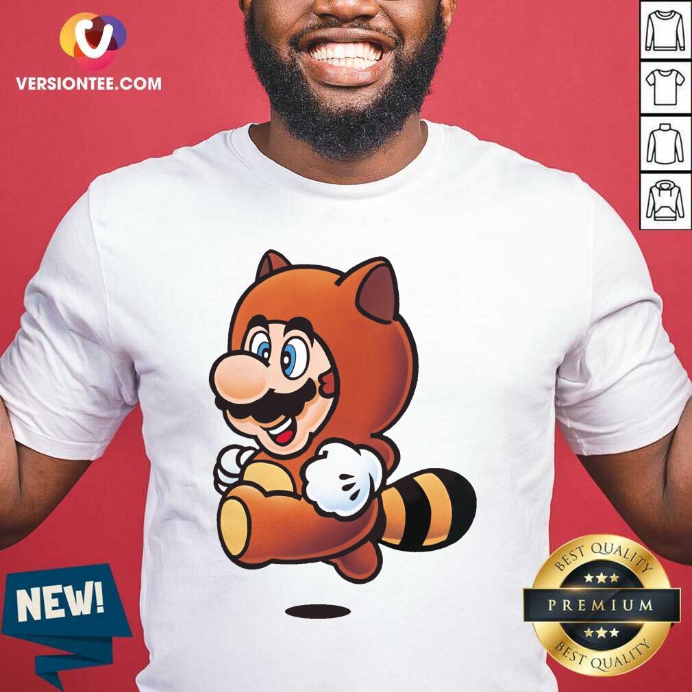 Beautiful Tanooki Mario Super Mario Bros Shirt