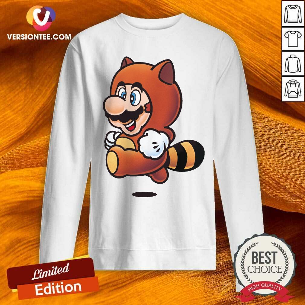 Beautiful Tanooki Mario Super Mario Bros Shirt
