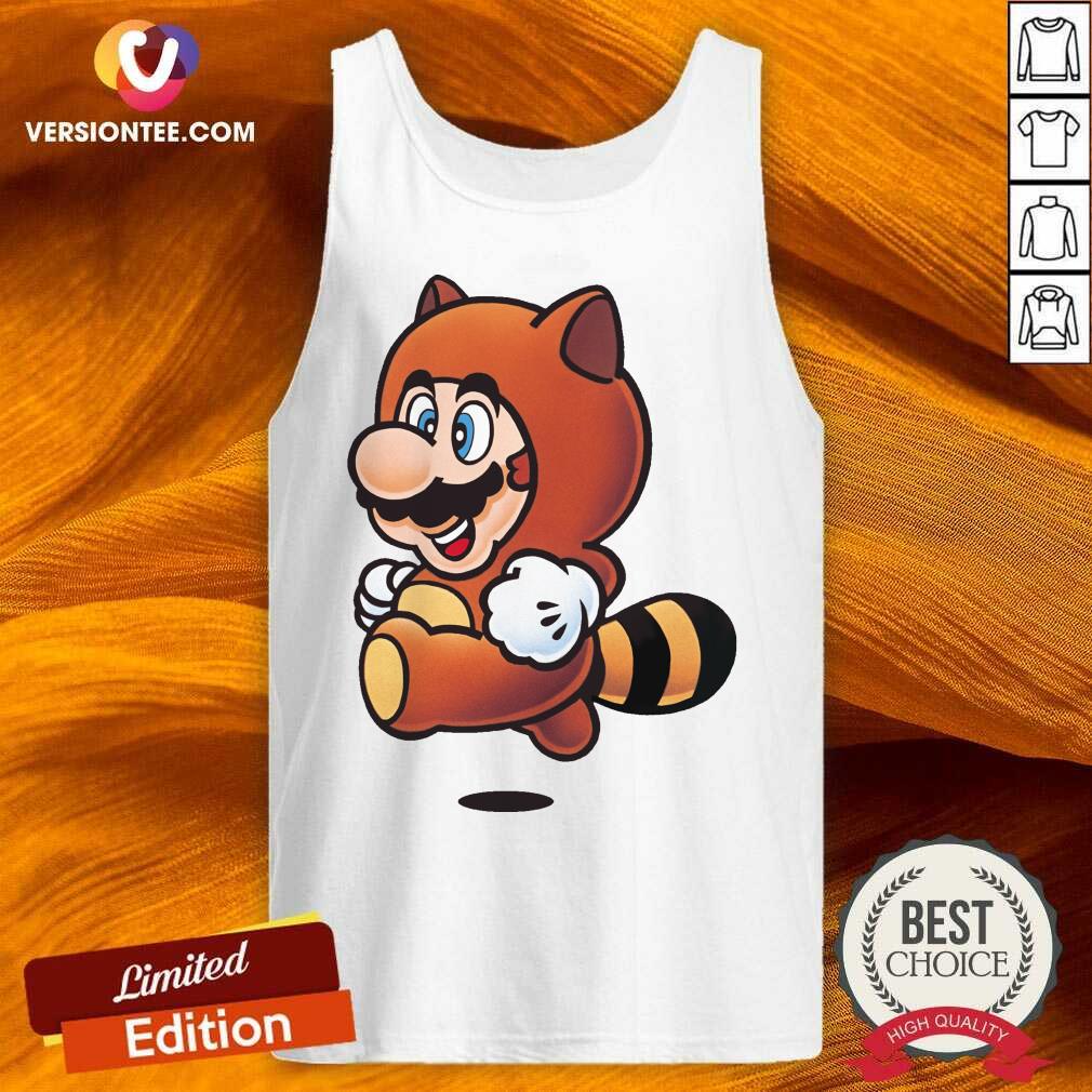 Beautiful Tanooki Mario Super Mario Bros Shirt
