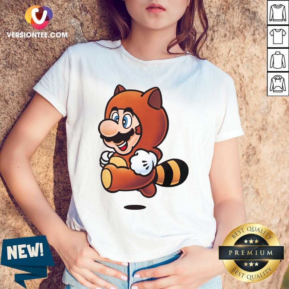 Beautiful Tanooki Mario Super Mario Bros Shirt