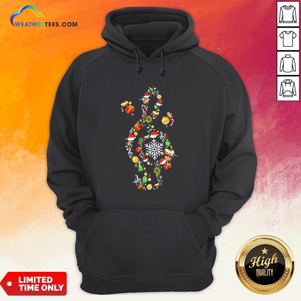 Best Music Note Santa Claus Merry Christmas Shirt