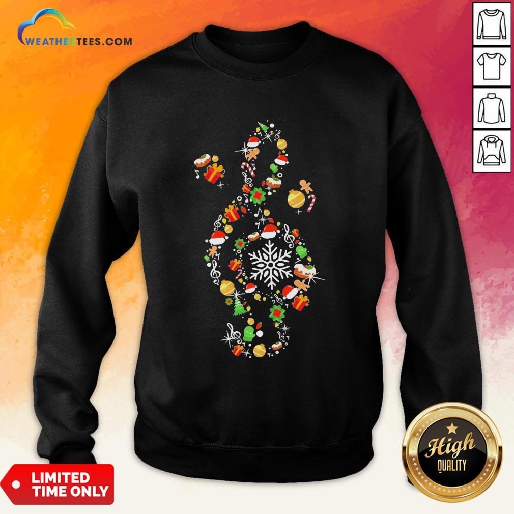 Best Music Note Santa Claus Merry Christmas Shirt