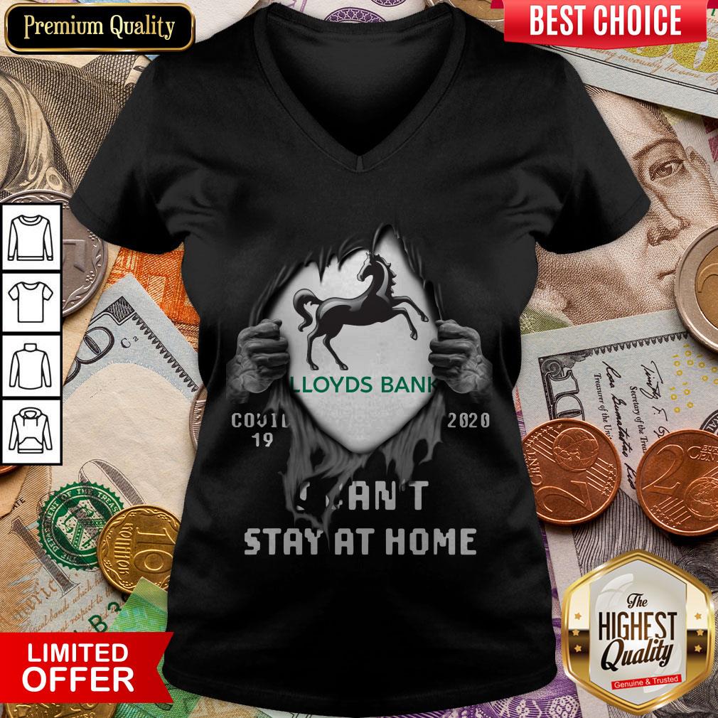 Blood Inside Me Lloyds Bank Covid 19 2020 I Can'T Stay At Home Shirt
