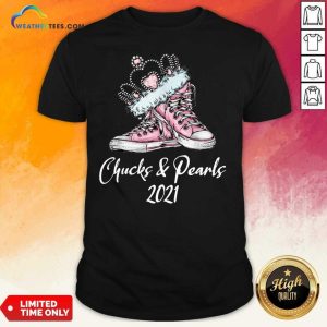 Honey The Kamala Harris Converse Chucks And Pearls 2021 Shirt