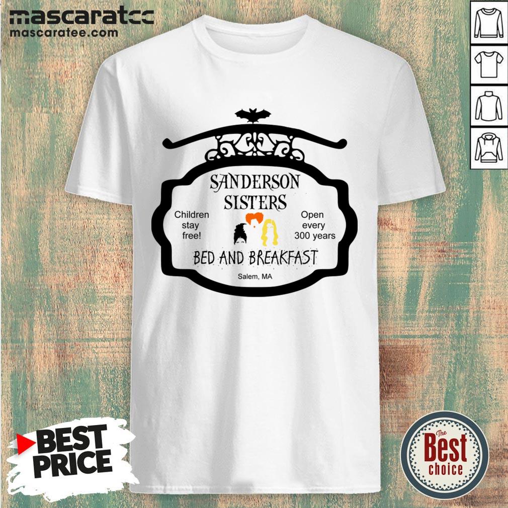 Children Stay Tree Sanderson Bed And Breakfast Shirt