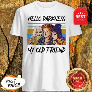 Official Hocus Pocus Hello Darkness My Old Friend Vintage Shirt